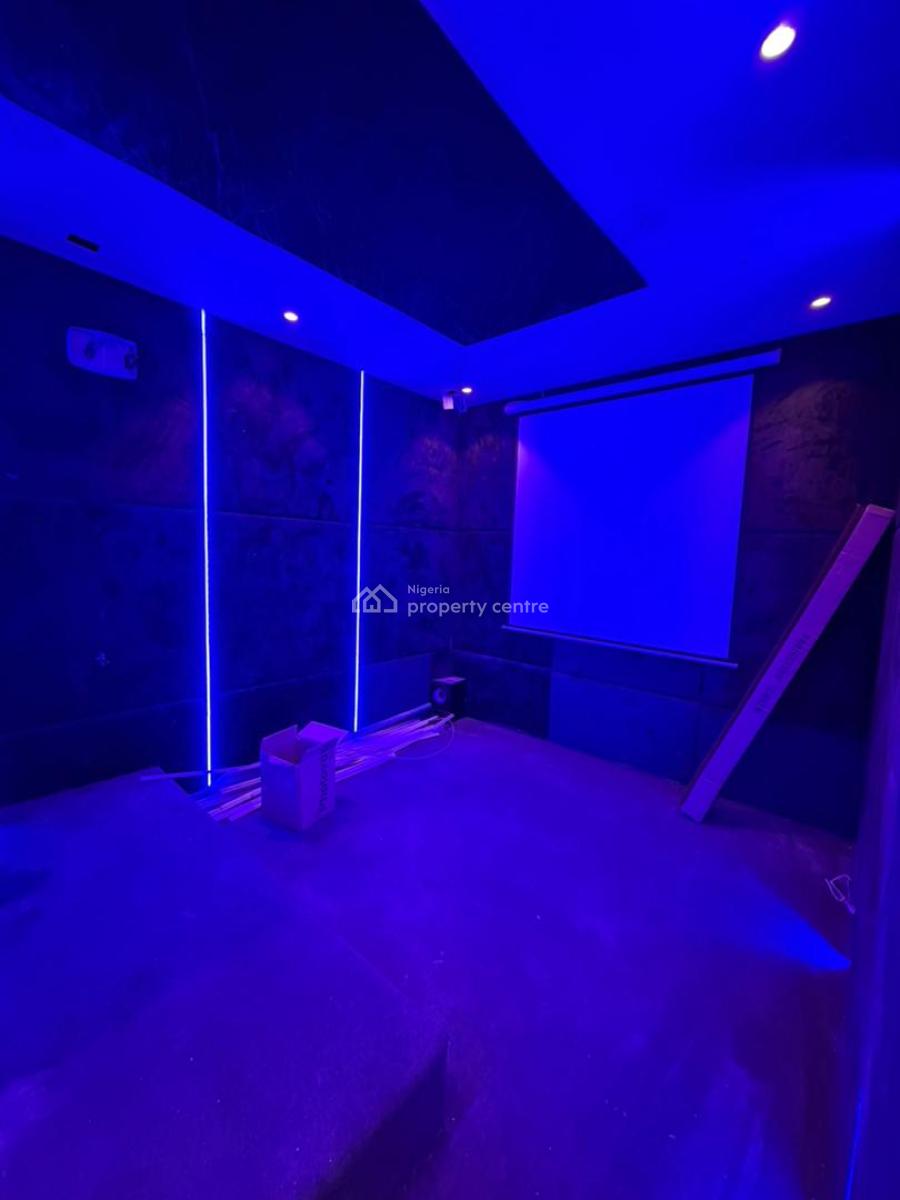 Magnificent 5 Bedroom Fully Detached Duplex with Bq, Cinema & Swimming, Located in a Prestigious and Secure Area., Ikota, Lekki, Lagos, Detached Duplex for Sale