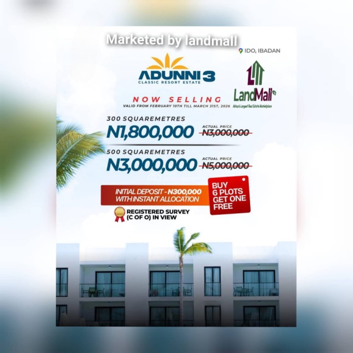 500 Sqm Residential Land, Ido, Ibadan, Oyo, Residential Land for Sale
