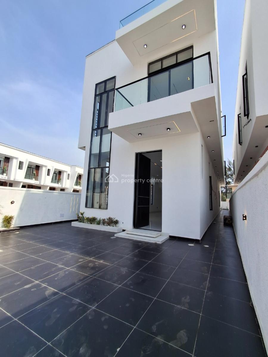 5 Bedroom Fully Detached Duplex with Bq, Pool, Ikota, Lekki, Lagos, Detached Duplex for Sale