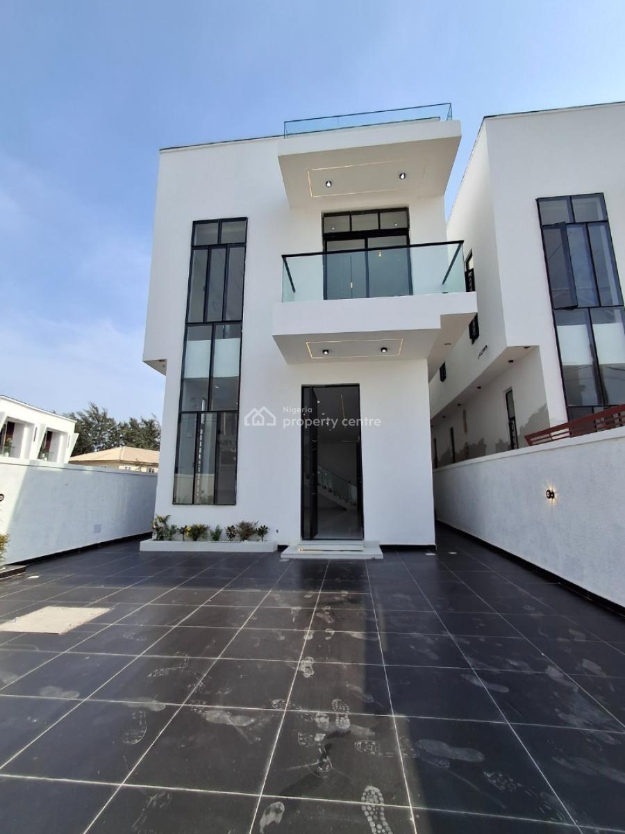 5 Bedroom Fully Detached Duplex with Bq, Pool, Ikota, Lekki, Lagos, Detached Duplex for Sale