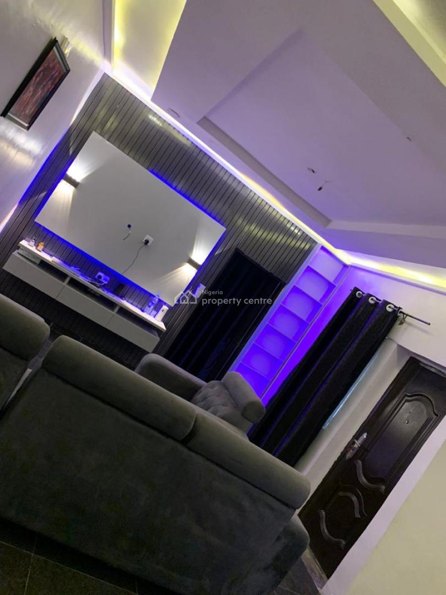 Beautiful and Spacious 2 Bedroom  (upstairs with Balcony) Chat for Video, Close to Estate Gate, Ikota, Lekki, Lagos, Flat / Apartment for Rent