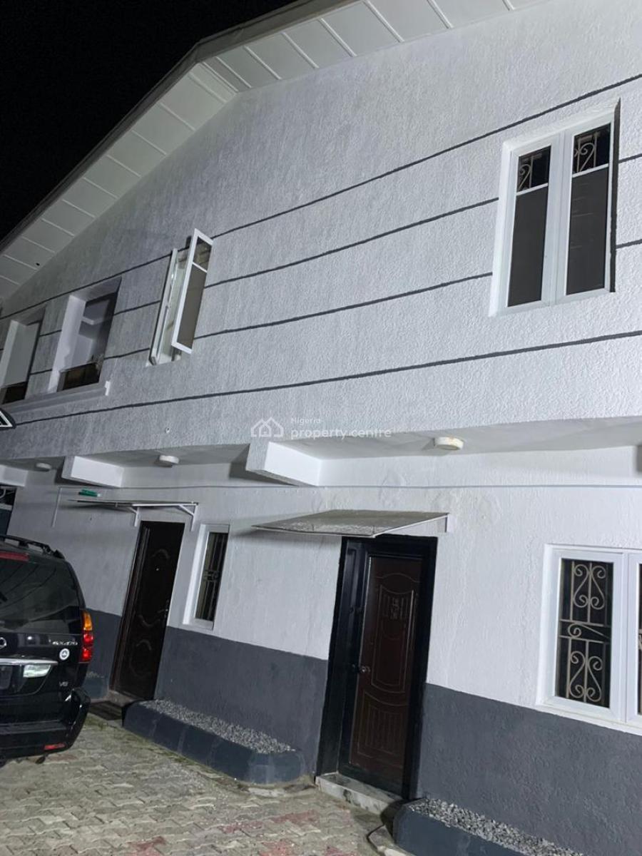 Beautiful and Spacious 2 Bedroom  (upstairs with Balcony) Chat for Video, Close to Estate Gate, Ikota, Lekki, Lagos, Flat / Apartment for Rent