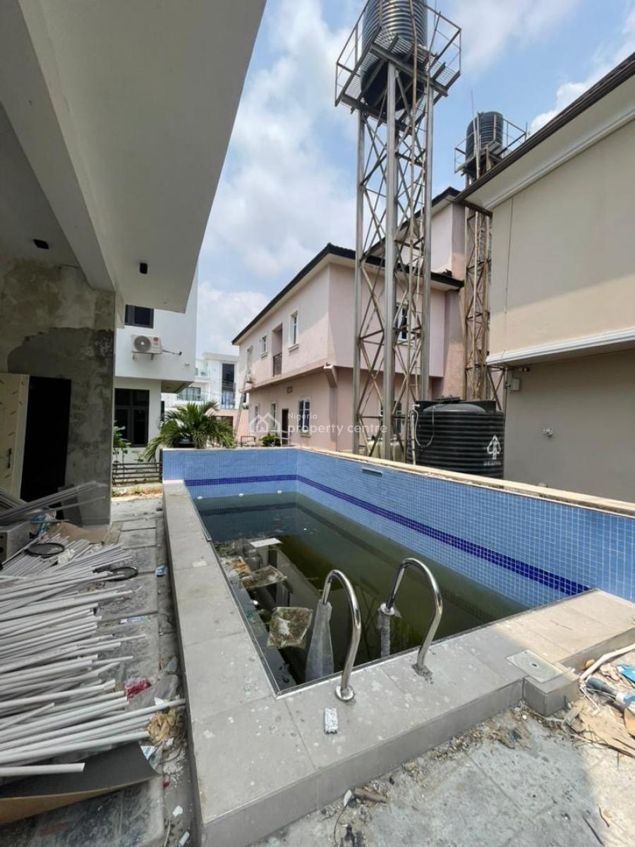 Newly Built 4 Bedroom Detached with Open Terrace Rooftop and Pool, Osapa London, Osapa, Lekki, Lagos, Detached Duplex for Sale