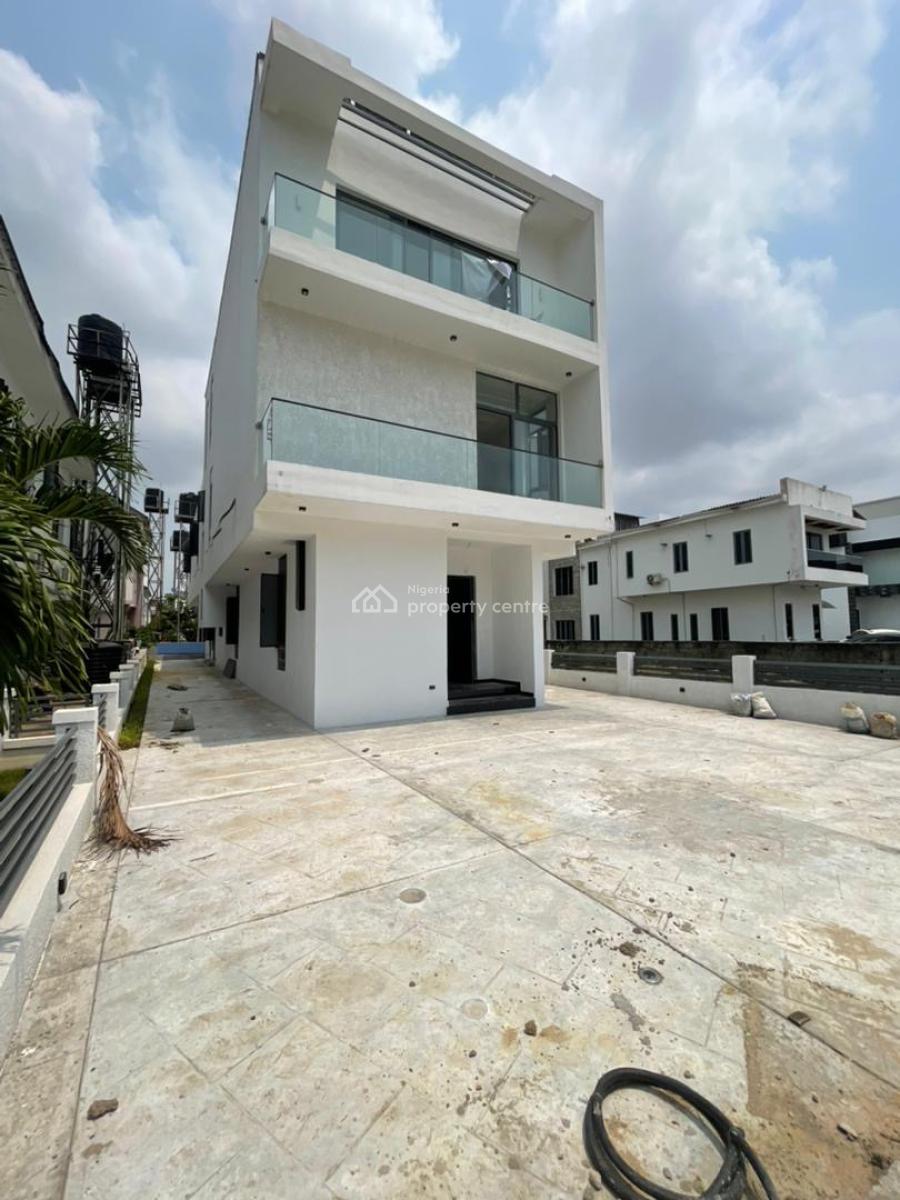 Newly Built 4 Bedroom Detached with Open Terrace Rooftop and Pool, Osapa London, Osapa, Lekki, Lagos, Detached Duplex for Sale
