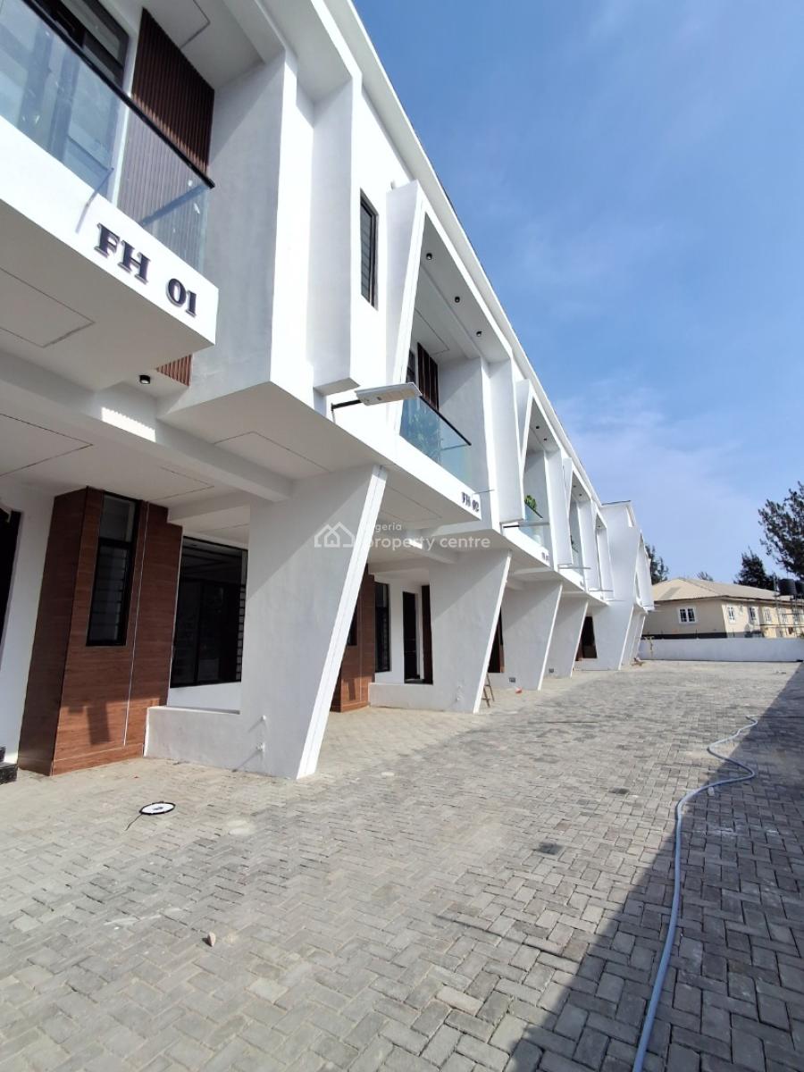 4 Bedroom Terrace Duplex  with Spacious Rooms, Ikota, Lekki, Lagos, Terraced Duplex for Sale