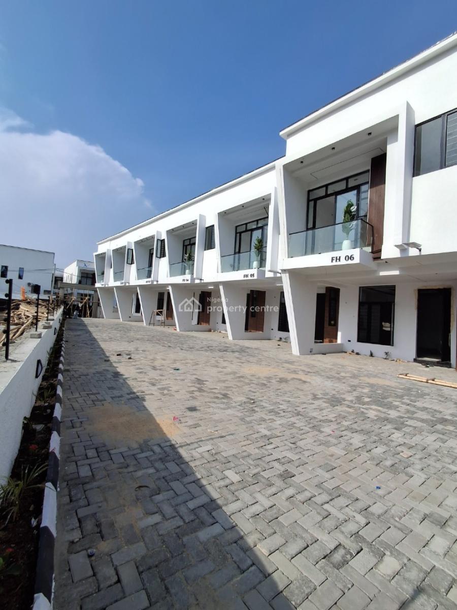 4 Bedroom Terrace Duplex  with Spacious Rooms, Ikota, Lekki, Lagos, Terraced Duplex for Sale