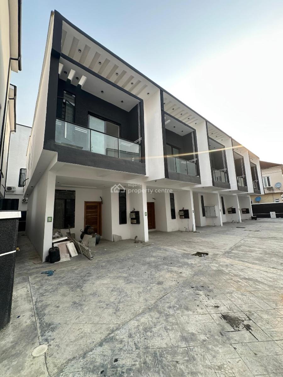Luxury 4-bedroom Terrace Duplex, Chevron, Lekki, Lagos, Terraced Duplex for Sale