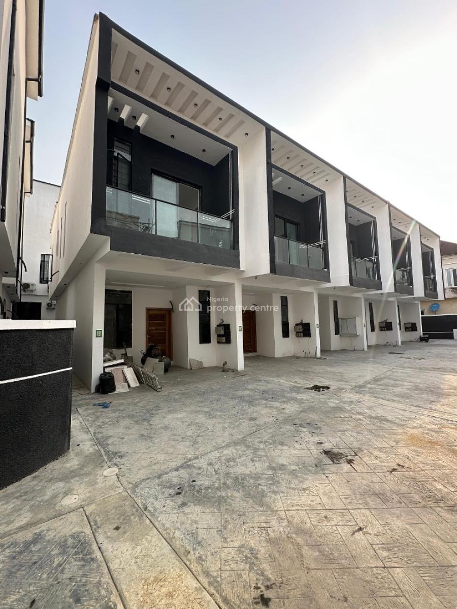 Luxury 4-bedroom Terrace Duplex, Chevron, Lekki, Lagos, Terraced Duplex for Sale