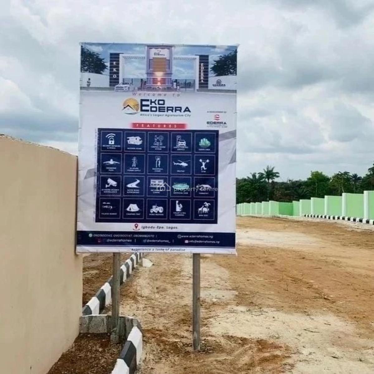 1 Acre of Land, Molajoye Town Igbodu, Epe, Lagos, Land for Sale