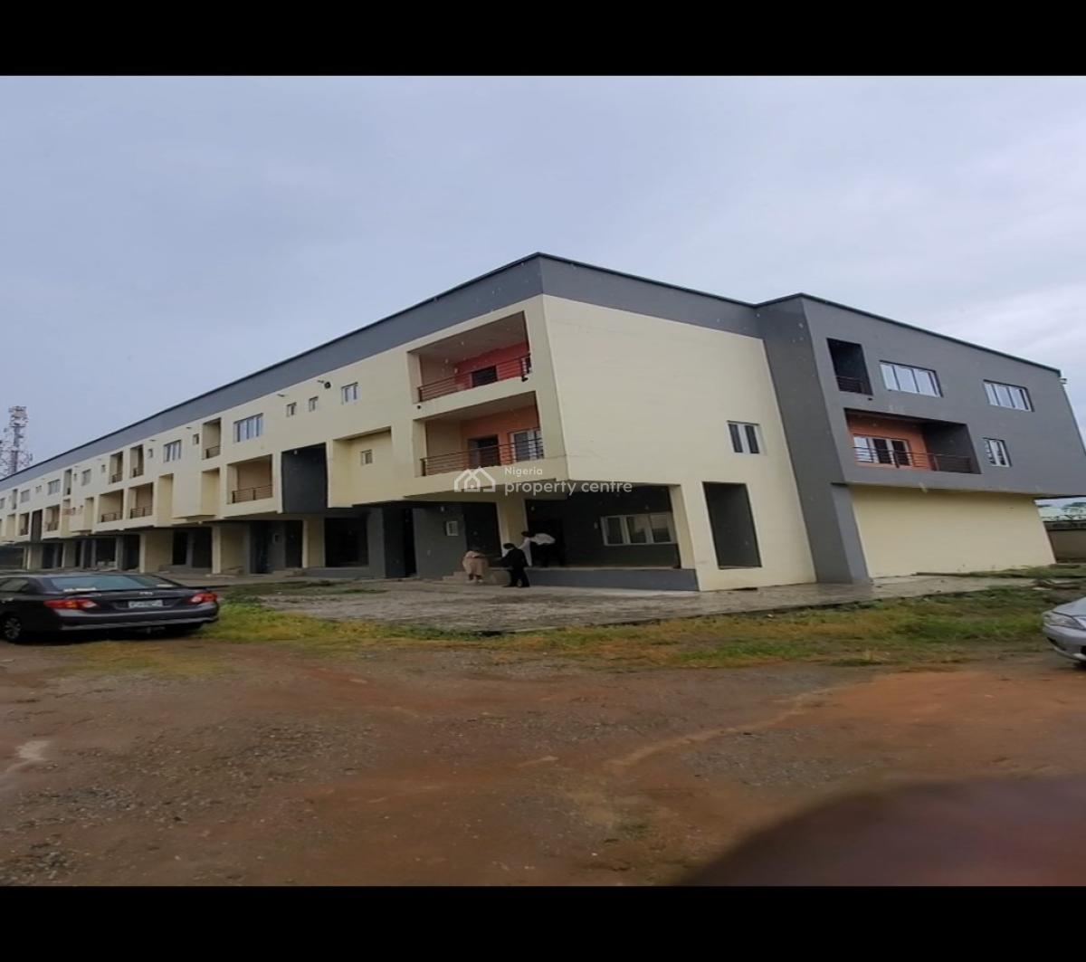 3-bedroom Terrace Duplex with a Room Bq in Advanced Carcass State, Paradise Estate Idu, Fct, Abuja., Idu Industrial, Abuja, Terraced Duplex for Sale