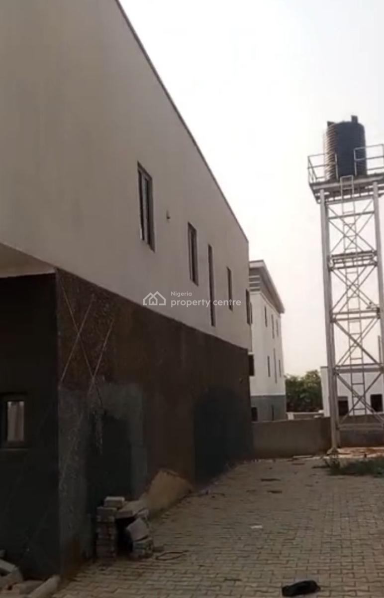 4 Bedroom Semi Finished Terrace in Lifecamp Main After Stella Maris, Close to H-medix, Life Camp, Abuja, Terraced Duplex for Sale