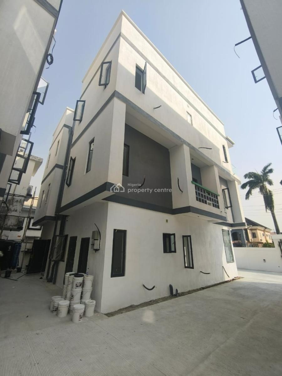 Brand New Tastefully Finished Contemporary 4 Bedroom Semi-detached Dup, Off Admiralty Road, By Christ Avenue, Lekki, Lekki Phase 1, Lekki, Lagos, Semi-detached Duplex for Sale