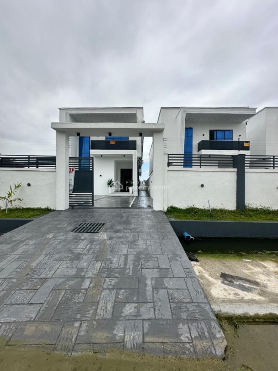 5 Bedroom Fully Detached Duplex, Mobil Road, Ikota, Lekki, Lagos, Detached Duplex for Sale
