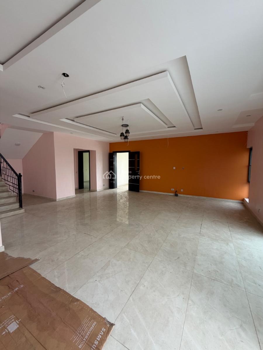 Spacious 5bedroom Semi Detached House with Bq, Cowrie Creek Estate Ikate, Lekki, Lagos, Semi-detached Duplex for Sale