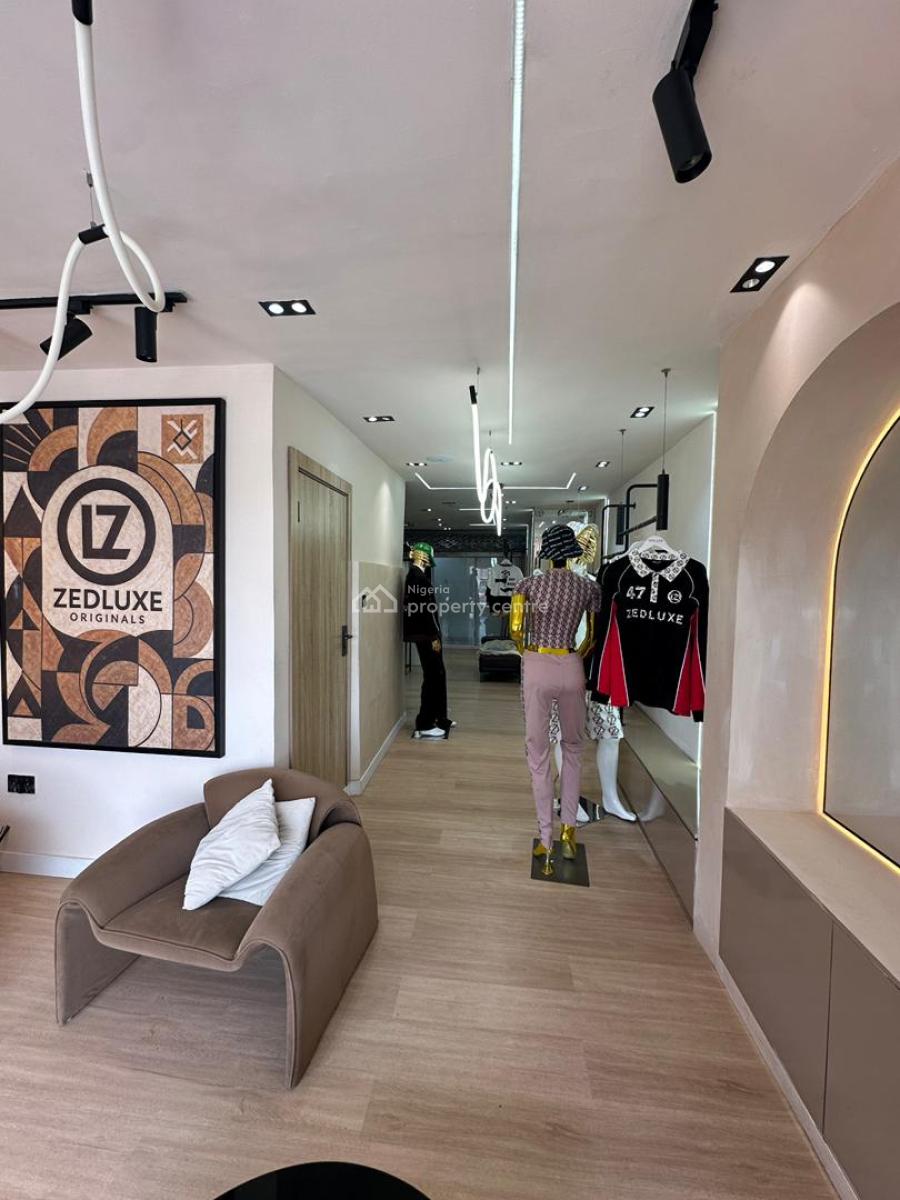 Clean Commercial Space of 50 Sqm (upper Unit), Lekki Phase 1, Lekki, Lagos, Commercial Property for Rent