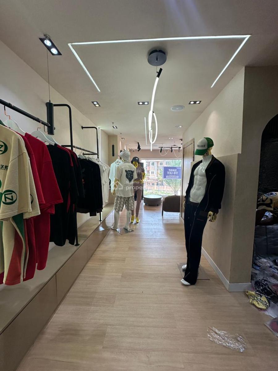 Clean Commercial Space of 50 Sqm (upper Unit), Lekki Phase 1, Lekki, Lagos, Commercial Property for Rent