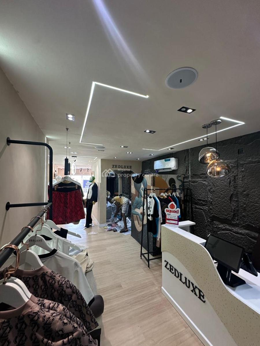 Clean Commercial Space of 50 Sqm (upper Unit), Lekki Phase 1, Lekki, Lagos, Commercial Property for Rent