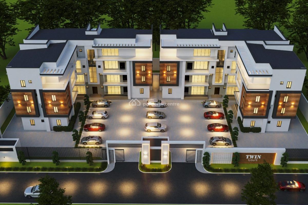 Twin Court Apartment, Sunday Ejiofor Street, Opposite Corona School, Abijo, Lekki, Lagos, Block of Flats for Sale
