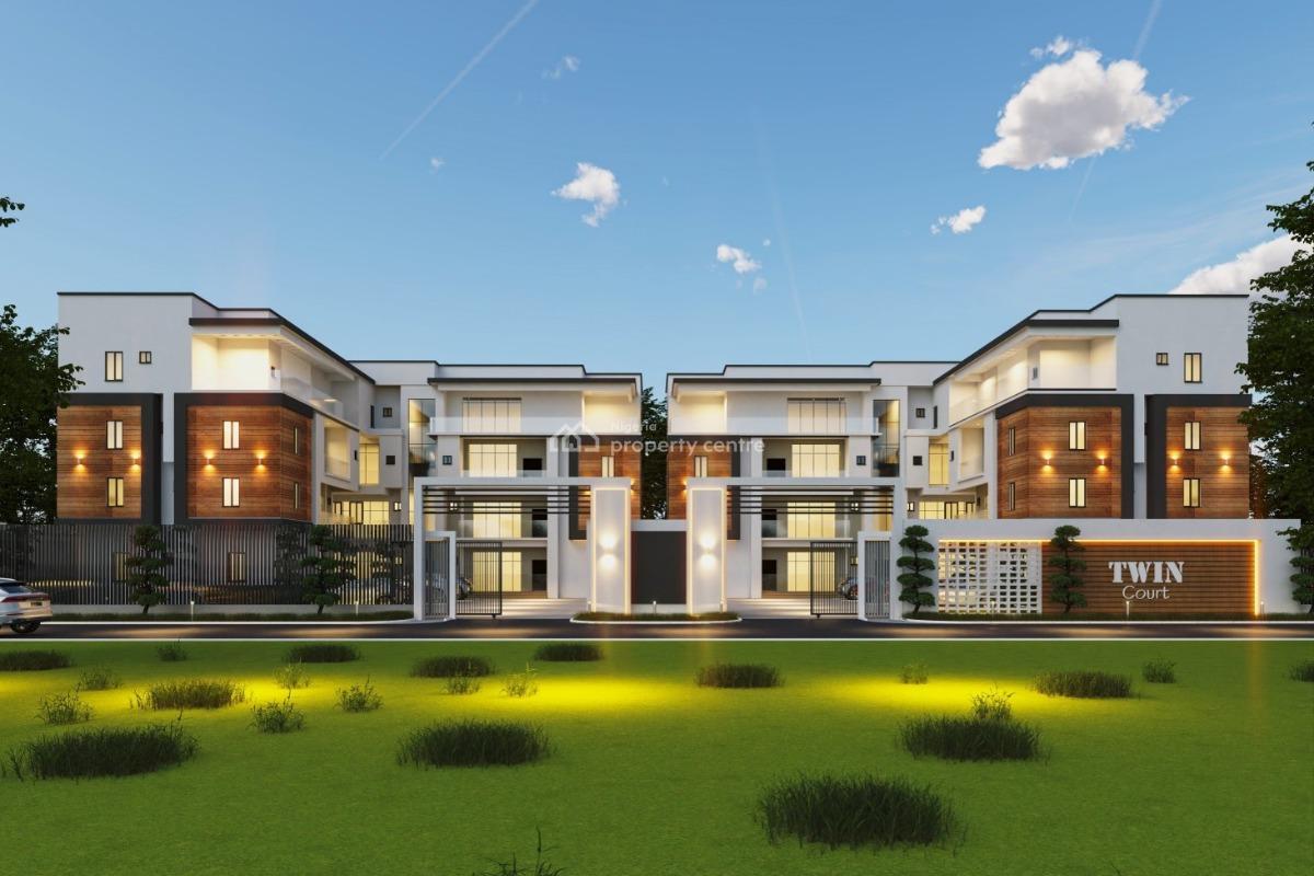 Twin Court Apartment, Sunday Ejiofor Street, Opposite Corona School, Abijo, Lekki, Lagos, Block of Flats for Sale