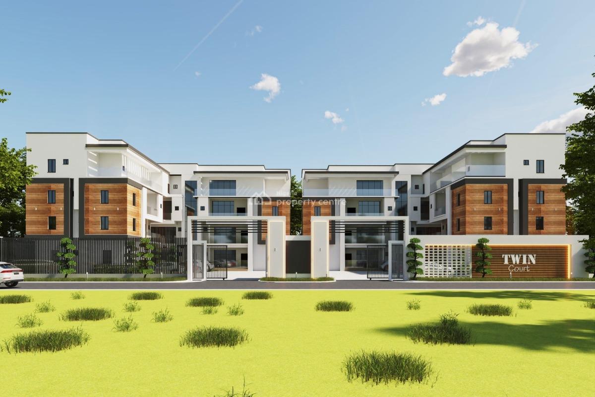 Twin Court Apartment, Sunday Ejiofor Street, Opposite Corona School, Abijo, Lekki, Lagos, Block of Flats for Sale