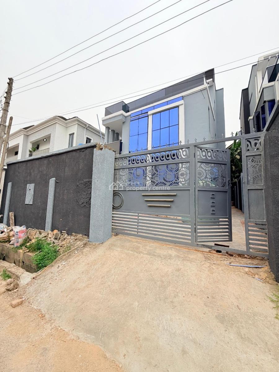 Uniquely Styled 4 Bedroom Fully Detached Duplex with Bq, Gra Phase 2, Magodo, Lagos, Detached Duplex for Sale