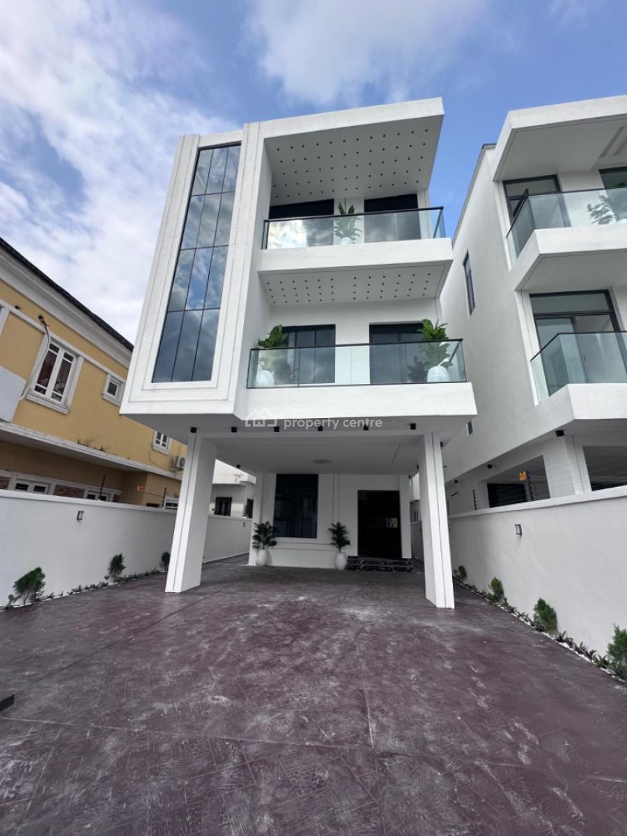 5 Bedroom Fully Detached Duplex, Chevron Estate, Lekki, Lagos, Detached Duplex for Sale