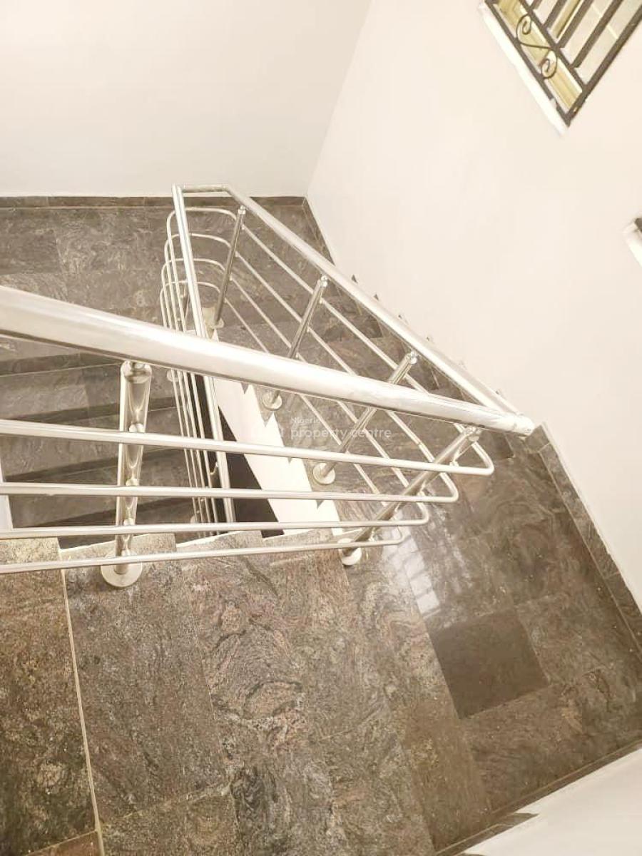 Fully Furnished 4 Bedroom Terrace Duplex with a Room Bq in an Estate, Adeniyi Jones, Ikeja, Lagos, Terraced Duplex for Rent