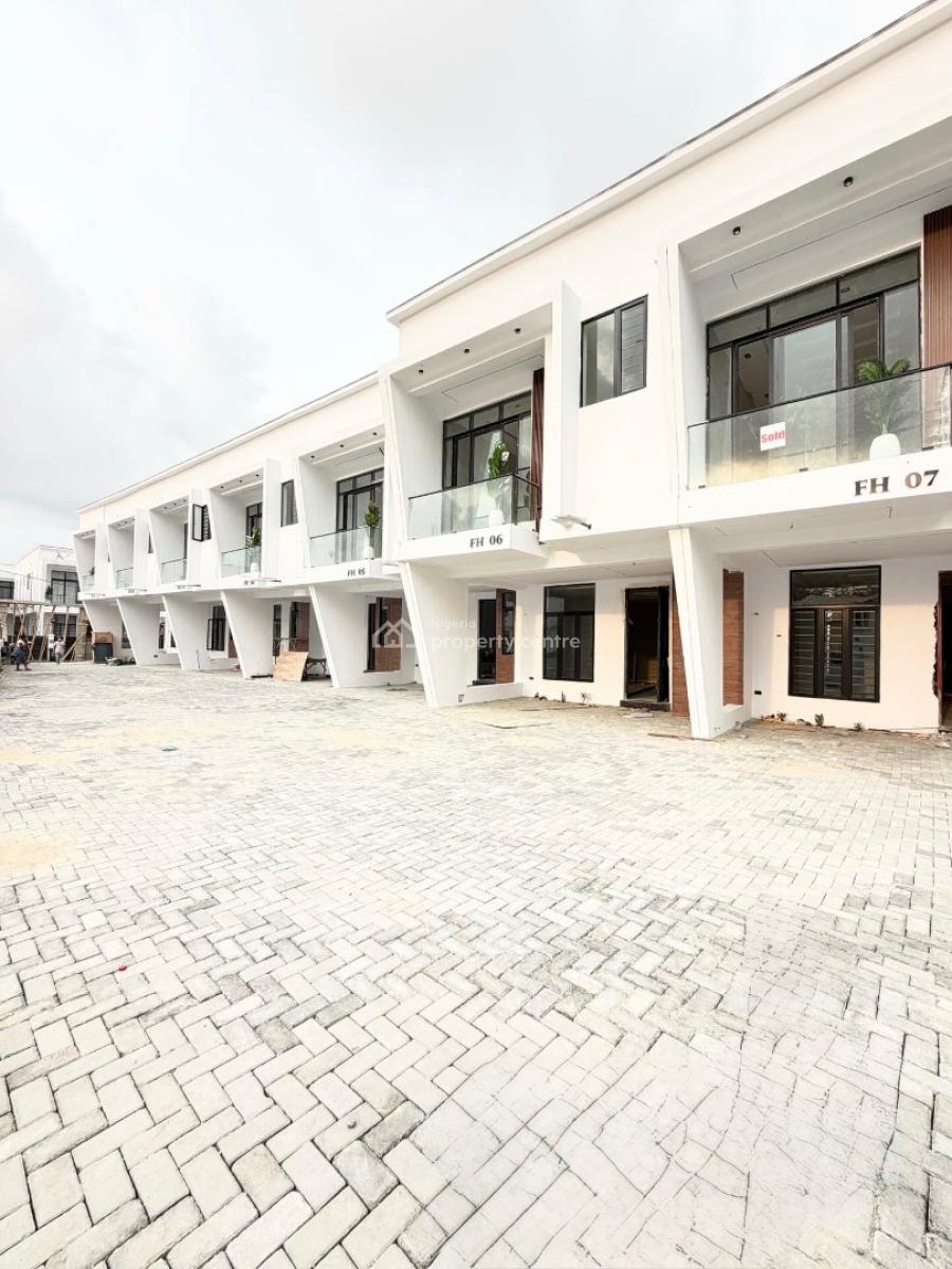 Spacious 3 & 4 Bedroom Terrace Duplex, Terrace for Sale in a Secured Estate, Ikota, Lekki, Lagos, Terraced Duplex for Sale