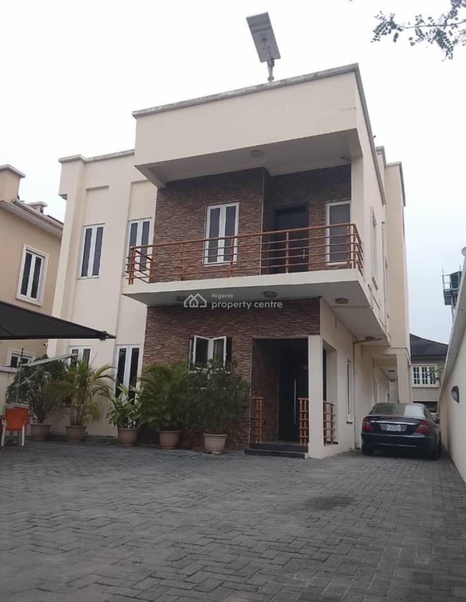 5 Bedroom Detached Penthouse with Bq, Study and  Swimming Pool, Lekki Phase 1, Lekki, Lagos, Detached Duplex for Rent