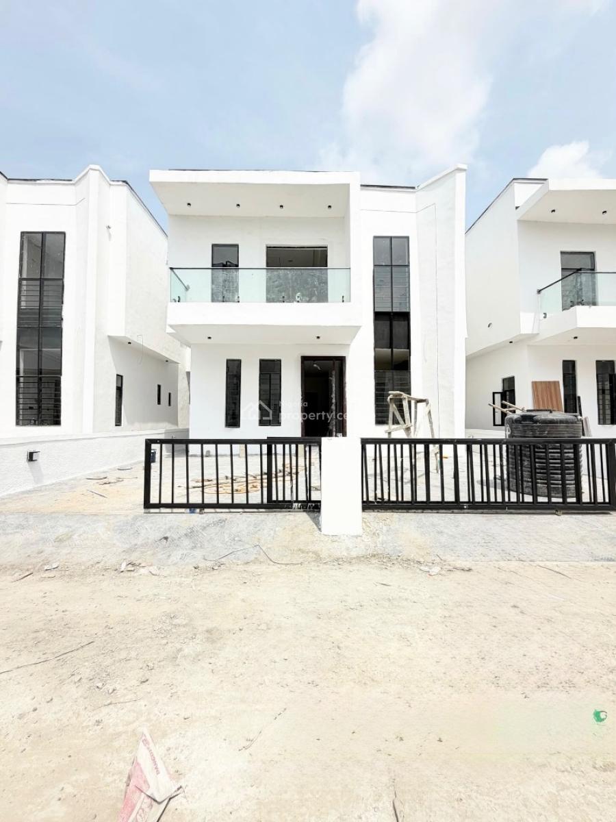 Contemporary 5 Bedroom Detached Duplex with Bq, 5 Bedroom Duplex for Sale, Sangotedo, Ajah, Lagos, Detached Duplex for Sale