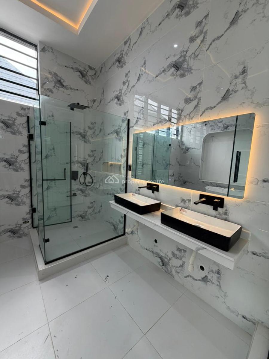 Luxury 5 Bedroom Fully Detached Duplex with Water Fountain,gym, Pool, Chevron Toll Gate, Lekki, Lagos, Detached Duplex for Sale