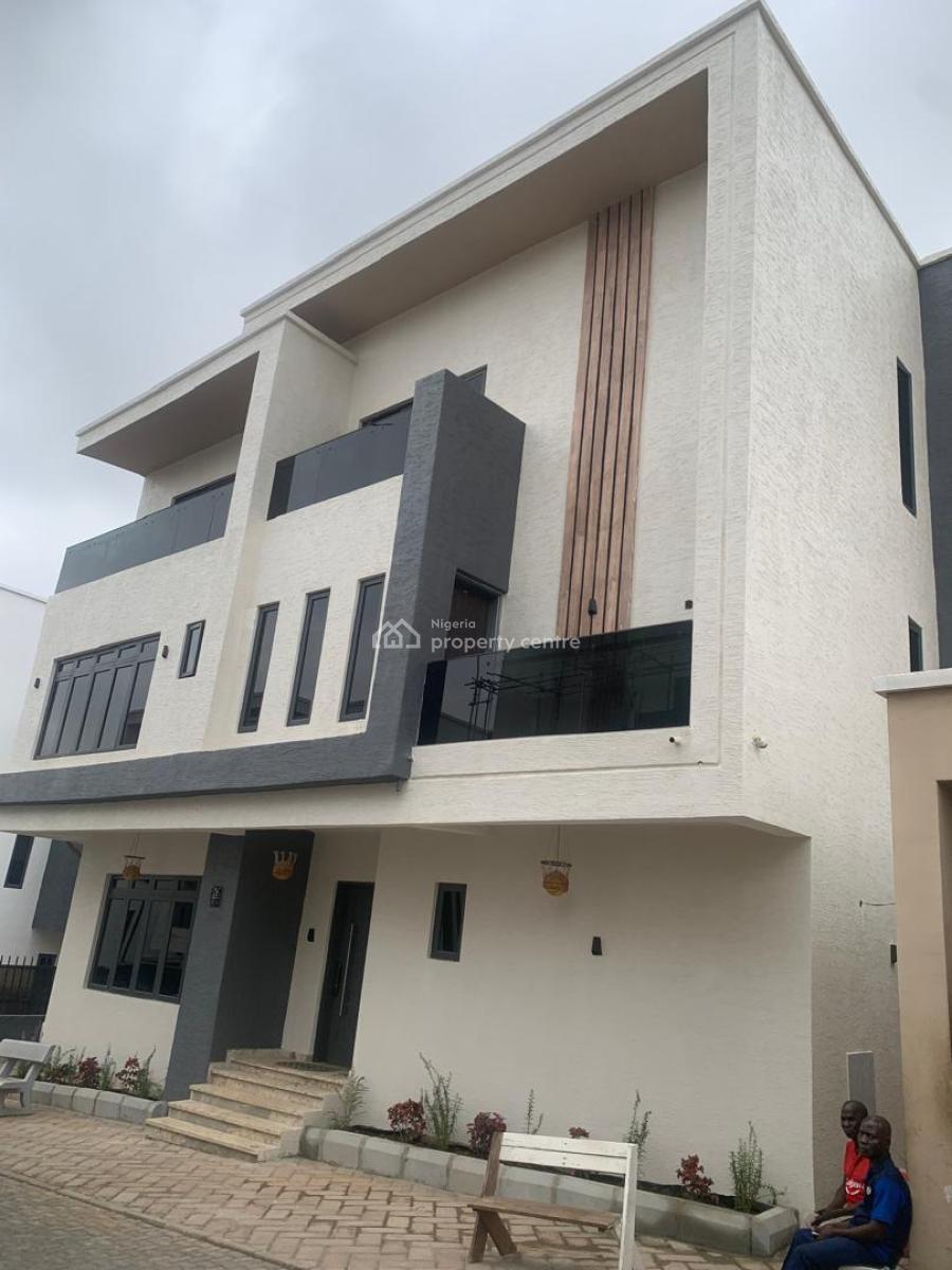 Luxury 5-bedroom Fully Detached Duplex with Study & Bq in Prime Guzape, By Amaka Mall, Guzape District, Abuja, Detached Duplex for Rent
