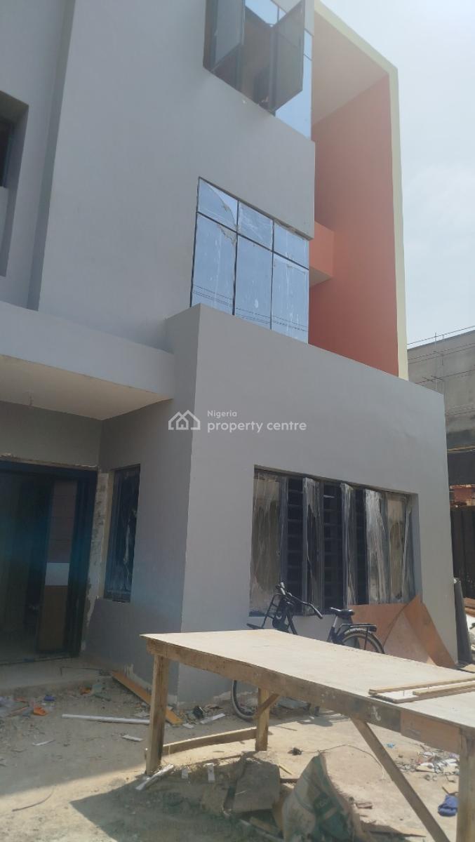 Exquisite 4 Bedroom Duplex All Room Ensuite with Bq Can Park 4 Cars, Mende Maryland Neighborhood, Maryland, Lagos, Semi-detached Duplex for Sale