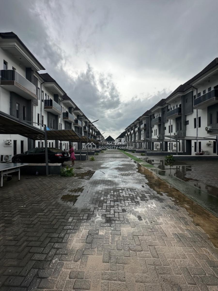 Fully Furnished 4 Bedroom Terrace, Chevron Estate, Lekki, Lagos, Terraced Duplex for Sale