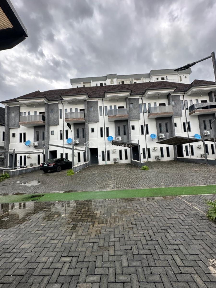 Fully Furnished 4 Bedroom Terrace, Chevron Estate, Lekki, Lagos, Terraced Duplex for Sale