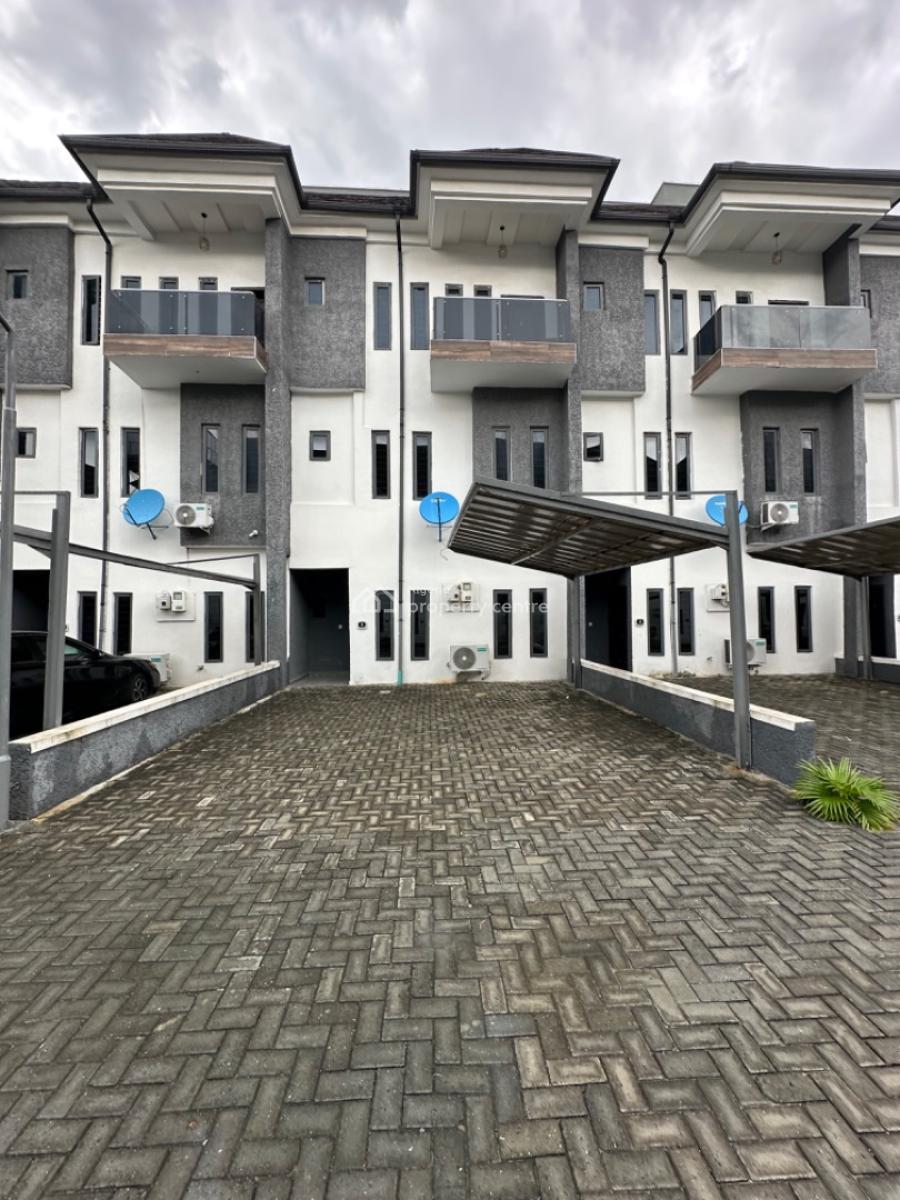 Fully Furnished 4 Bedroom Terrace, Chevron Estate, Lekki, Lagos, Terraced Duplex for Sale