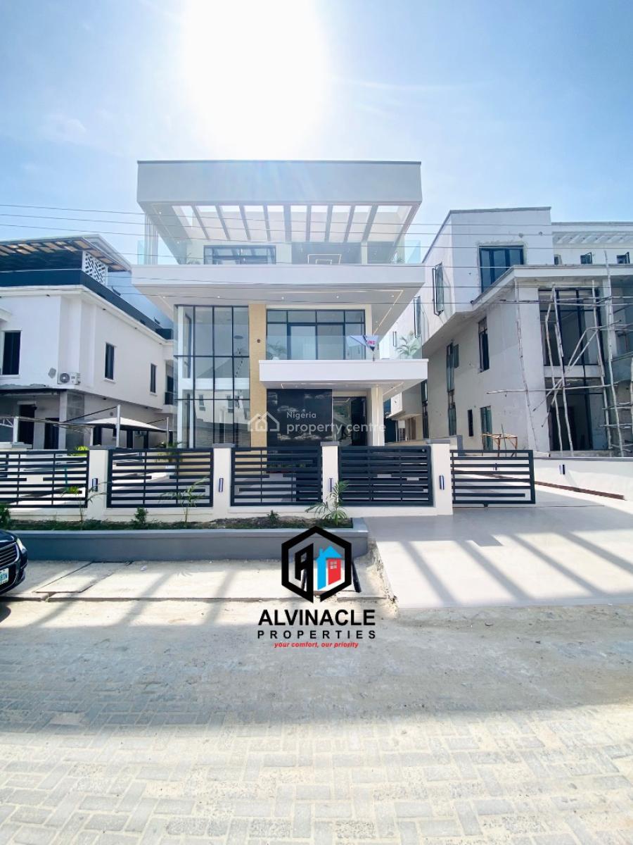 Newly Built 5 Bed Duplex with Cinema Room, Megamound, Ikota, Lekki, Lagos, Detached Duplex for Sale