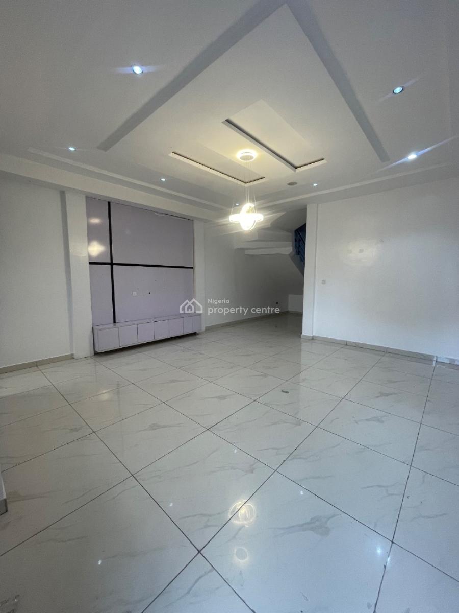 4 Bedroom Semi Detached Duplex with a Bq, Chevron, Lekki, Lagos, Semi-detached Duplex for Rent