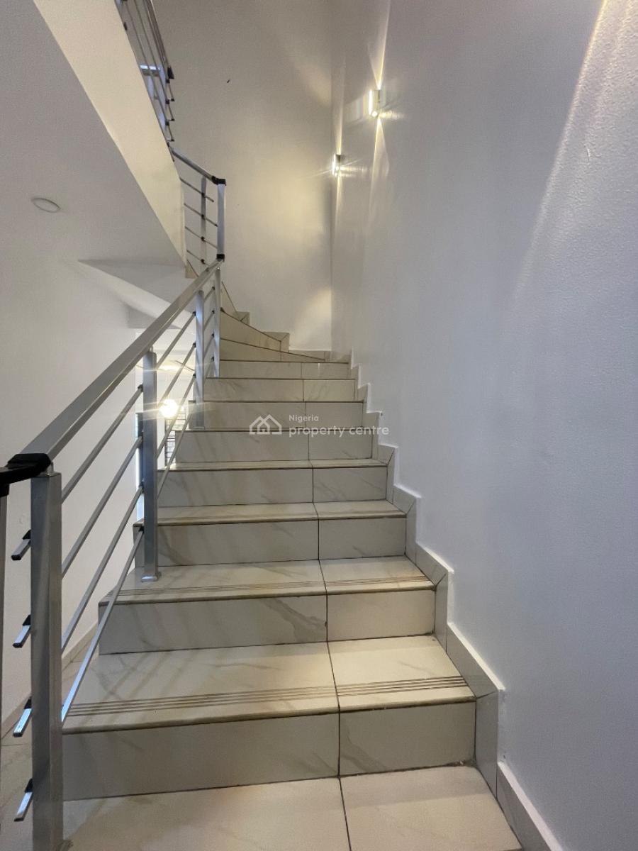 4 Bedroom Semi Detached Duplex with a Bq, Chevron, Lekki, Lagos, Semi-detached Duplex for Rent