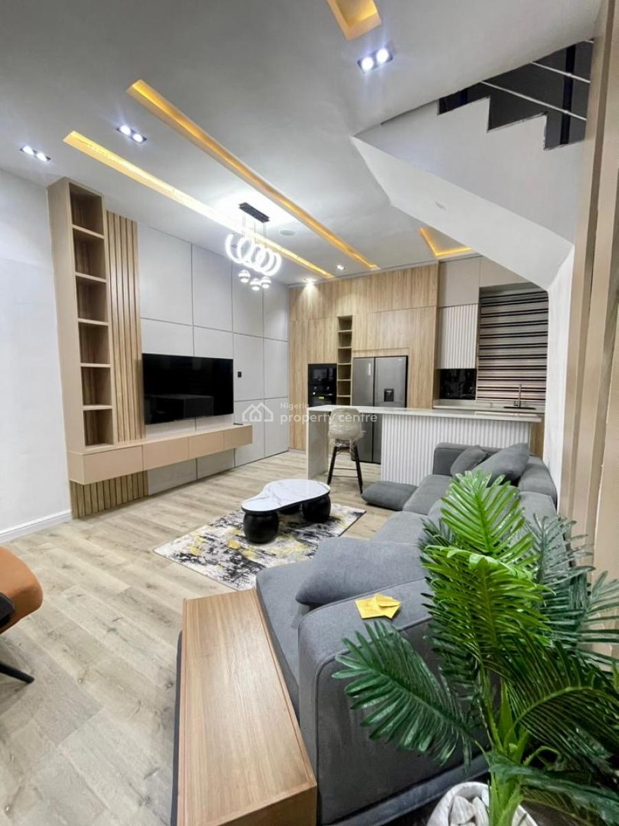 Luxuriously Furnished 2 Bedroom Terrace Duplex, Ajah, Lagos, Terraced Duplex for Rent