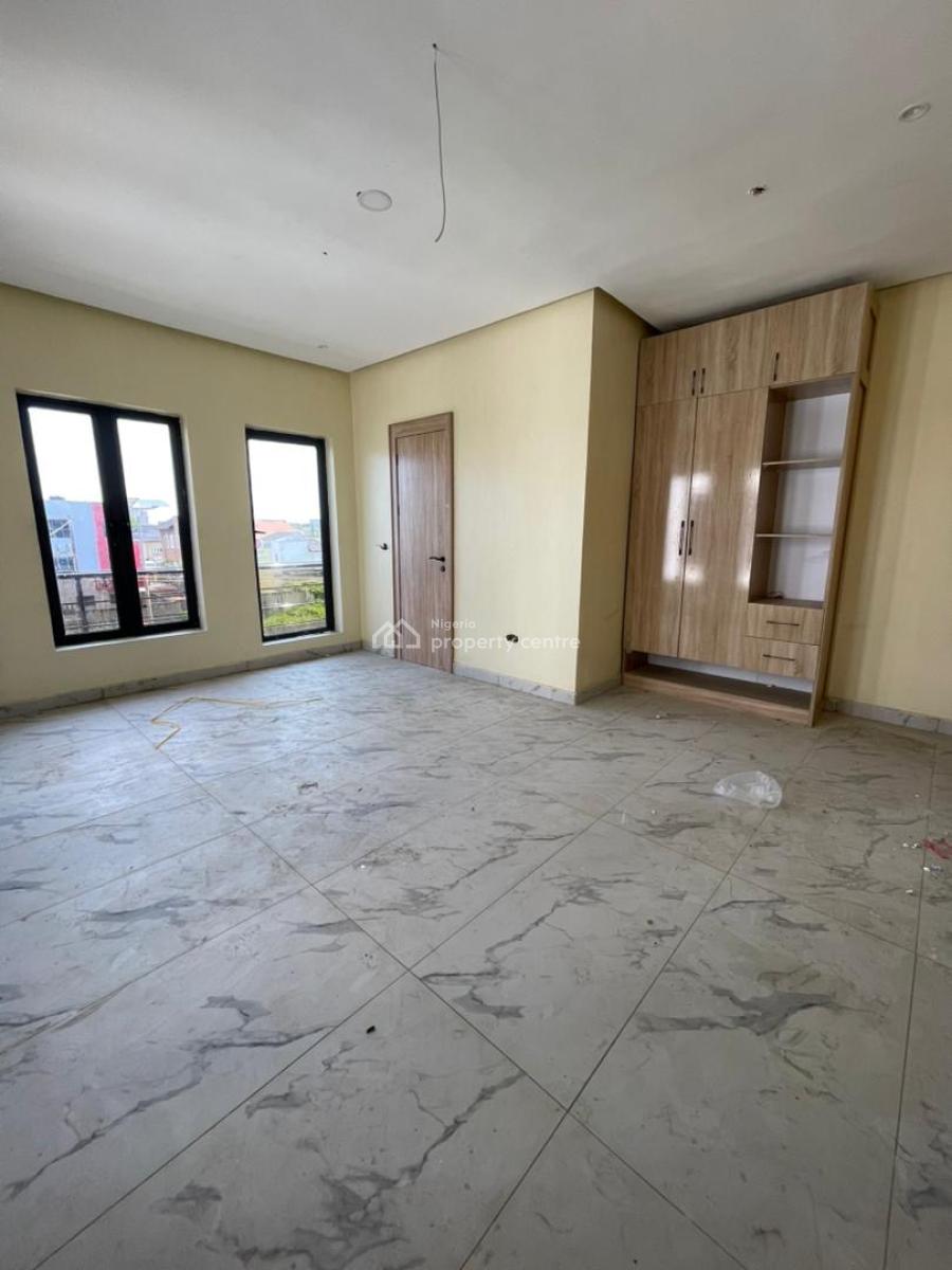 Elegant 6bedrooms Semi Detached Duplex +elevator &bq in Secured Estate, Lekki Phase 1, Lekki, Lagos, Semi-detached Duplex for Sale