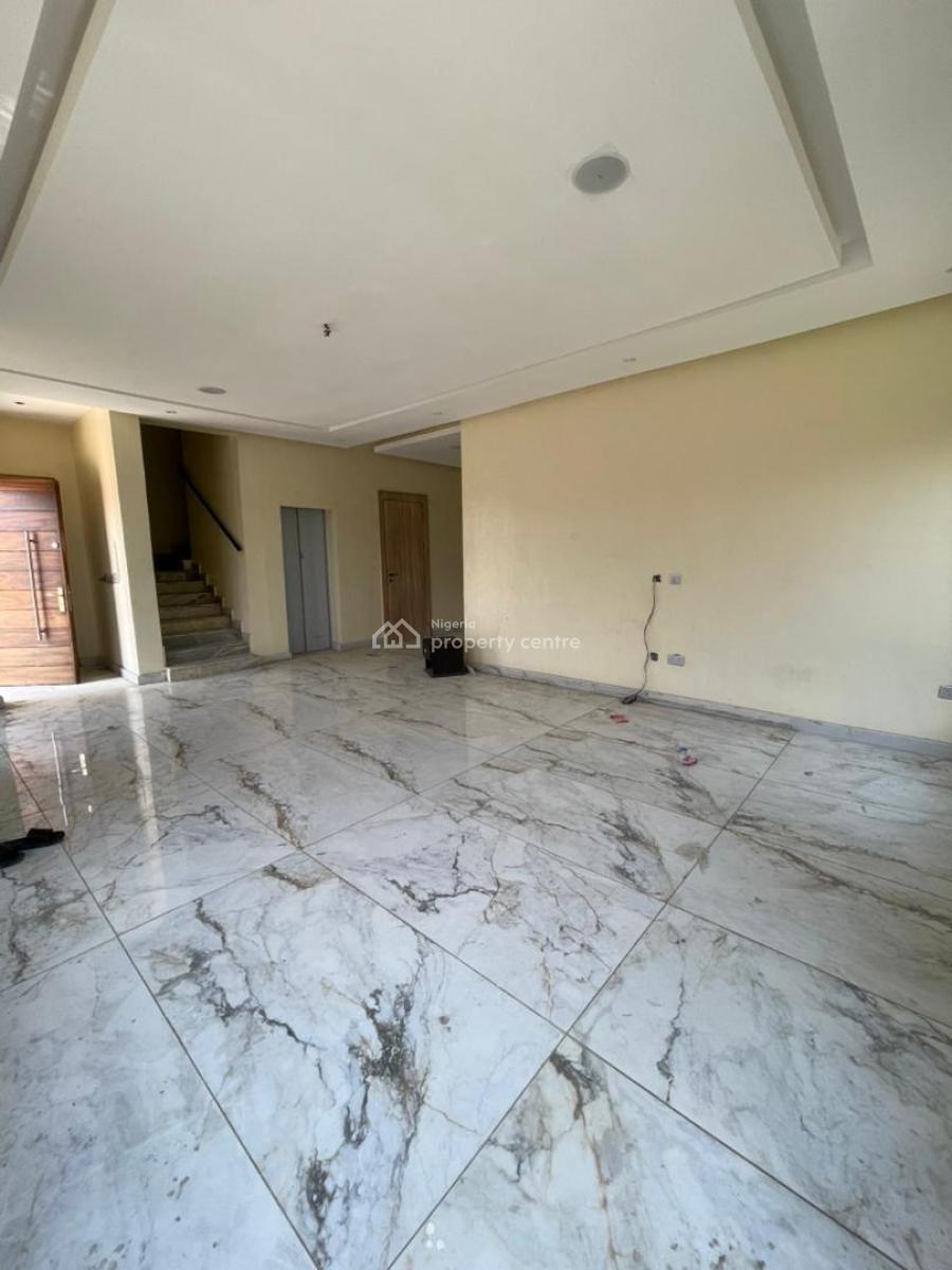 Elegant 6bedrooms Semi Detached Duplex +elevator &bq in Secured Estate, Lekki Phase 1, Lekki, Lagos, Semi-detached Duplex for Sale