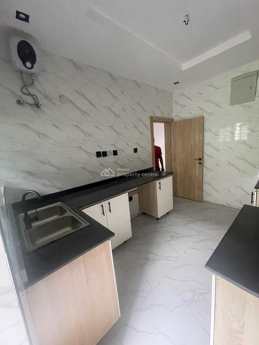 Standard 2 Bedroom Apartment Upstairs with Personal Tank and Prepared, Located Inside an Estate,good Road and Clean Water,personal Tank, Sangotedo, Ajah, Lagos, Flat / Apartment for Rent