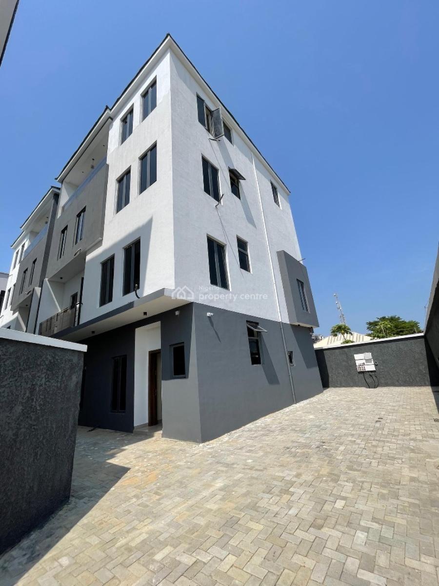 Classic 6 Bedroom Fully Detached Duplex +elevator & Bq in Secured Estate, Lekki Phase 1, Lekki, Lagos, Detached Duplex for Sale