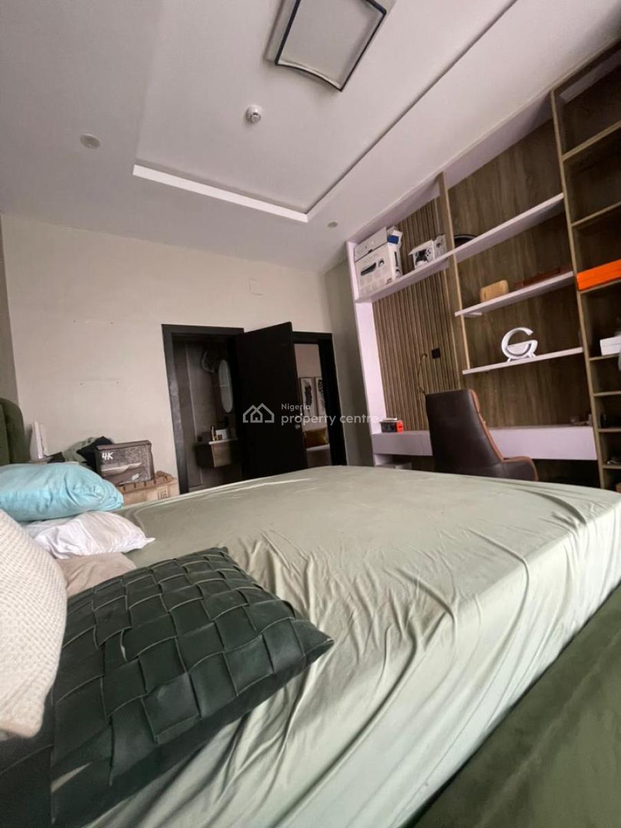 Fully Furnished 4bedroom with a Bq Self Compound, Hrt of Ilasan, Ilasan, Lekki, Lagos, Detached Duplex for Rent