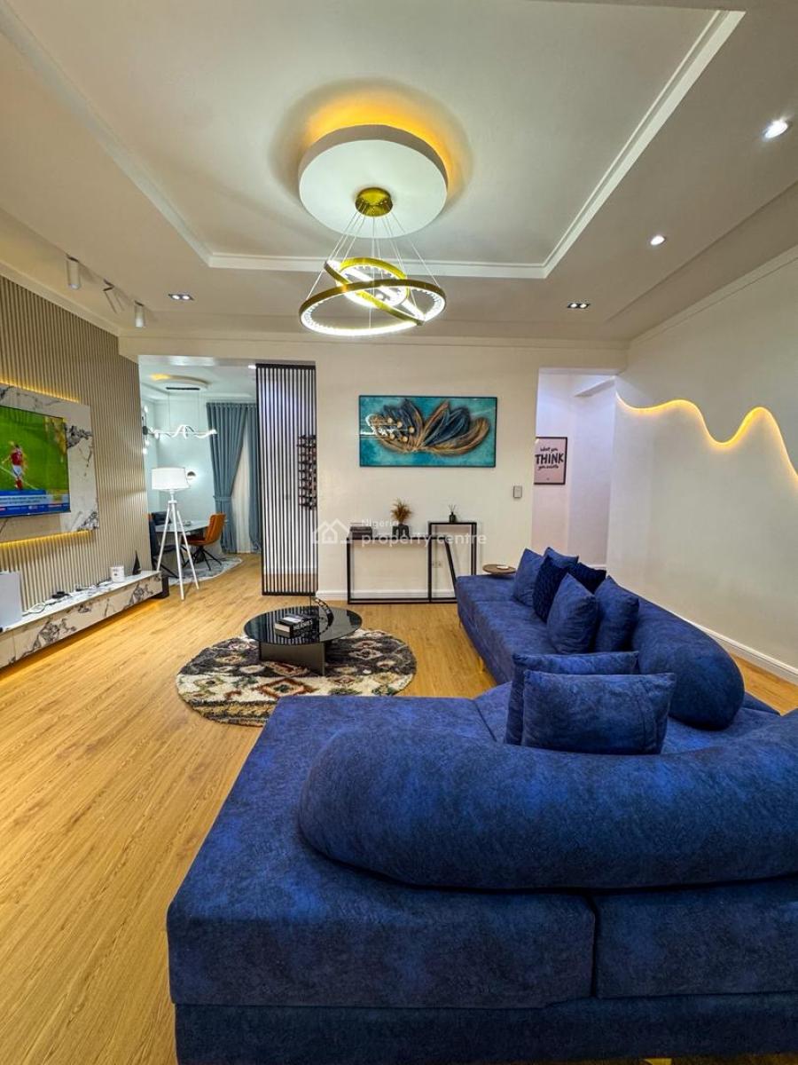 Luxury Two Bedroom Lovely Apartment in a Decent Neighborhood, Main Jahi, Jahi, Abuja, Flat / Apartment Short Let