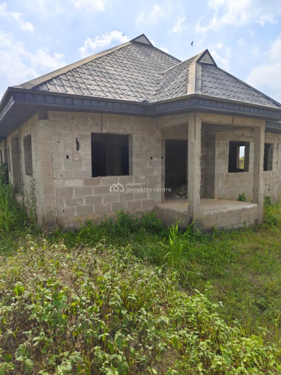 4 Uncompleted Bungalow, Mowe Pakuruo Bus Stop Orilegun Estate, Mowe Ofada, Ogun, Detached Bungalow for Sale