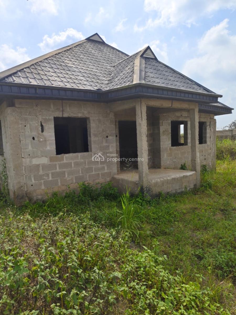 4 Uncompleted Bungalow, Mowe Pakuruo Bus Stop Orilegun Estate, Mowe Ofada, Ogun, Detached Bungalow for Sale