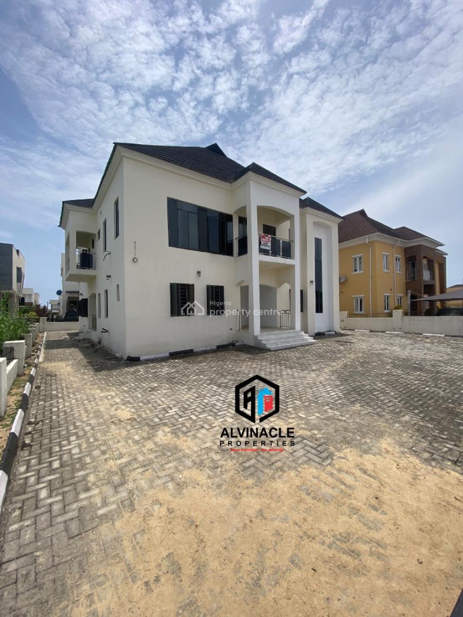 Well Fitted 6 Bed Duplex with Car Park, Chevron, Lekki, Lagos, Detached Duplex for Sale