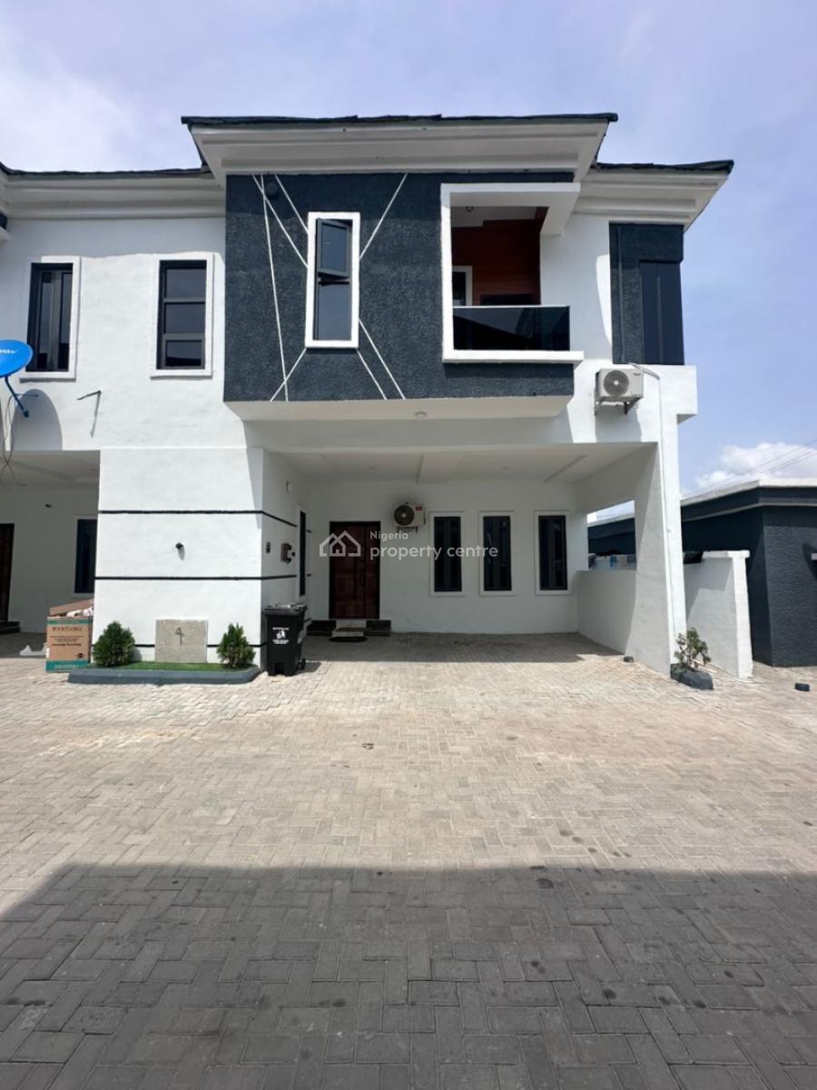 Spacious 4 Bedroom Terrace Duplex with Swimming Pool, Abraham Adesanya, Lekki Phase 2, Lekki, Lagos, Terraced Duplex for Sale